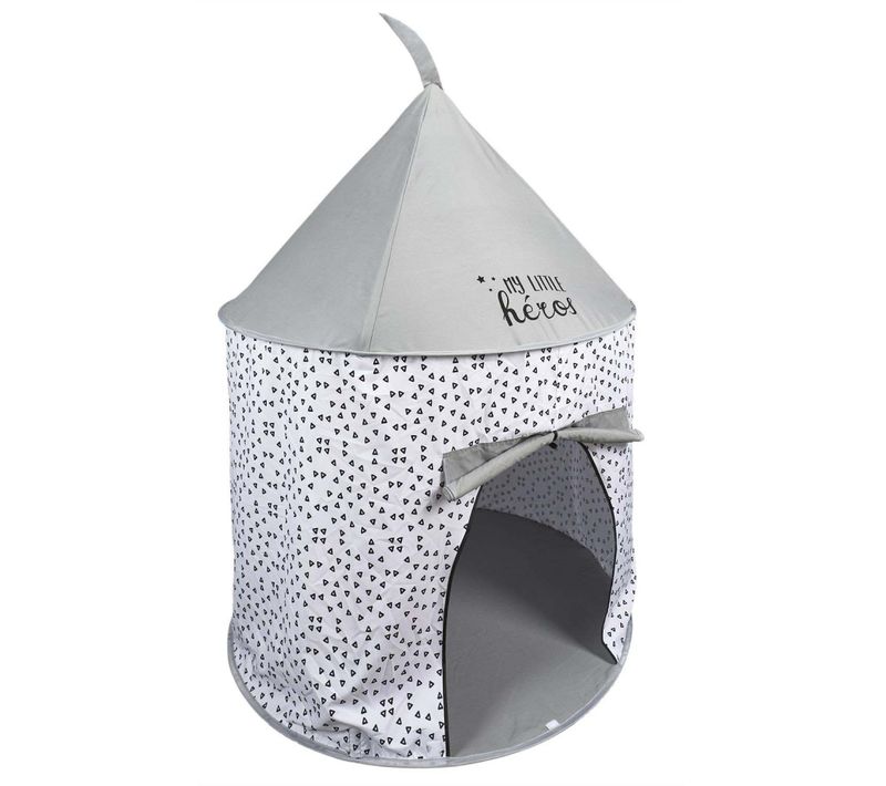 Tente Pop Up Pour Enfant 100x135 Cm My Little Héros - Gris