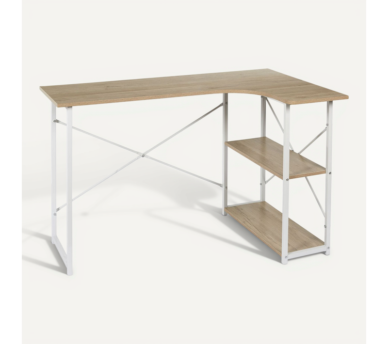 Bureau D'angle Job - Blanc