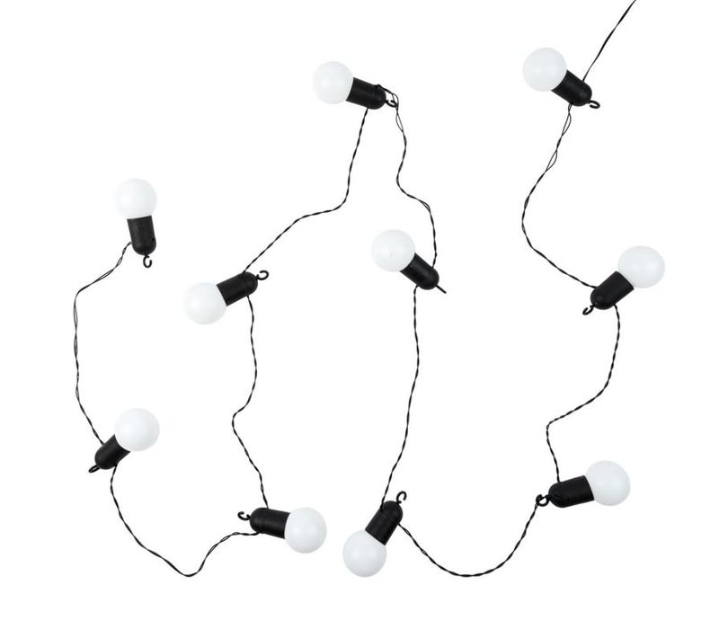 Guilande Extérieure 10 Ampoules LED 2.70 M Blanc Chaud