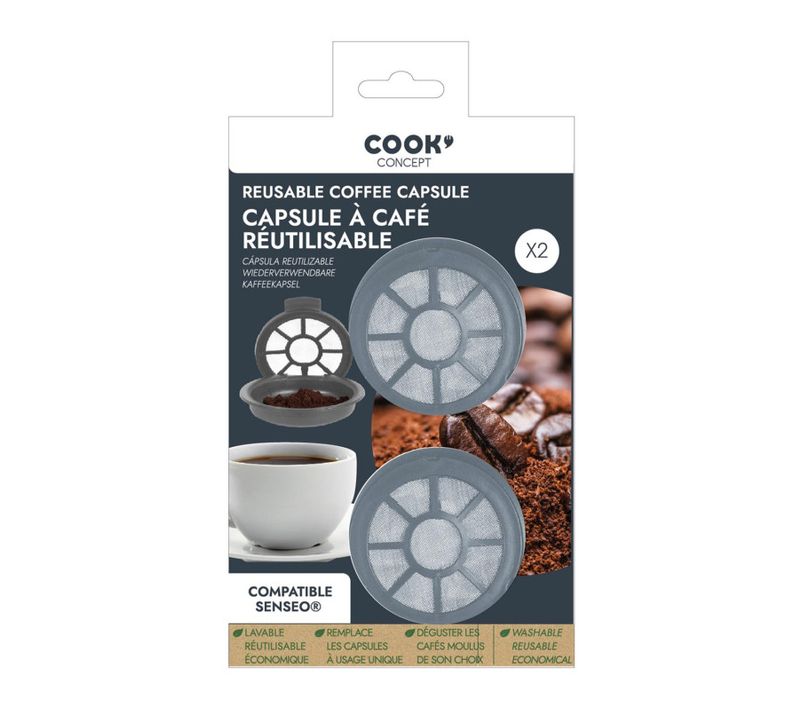 Filtre à Café Compatible Senseo X2 Ka6200 Pour Cafetière - Expresso Broyeur