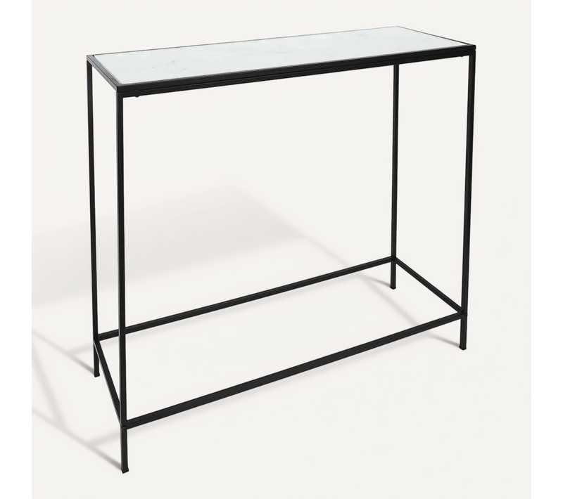 Console Plateau Imitation Marbre Felicity