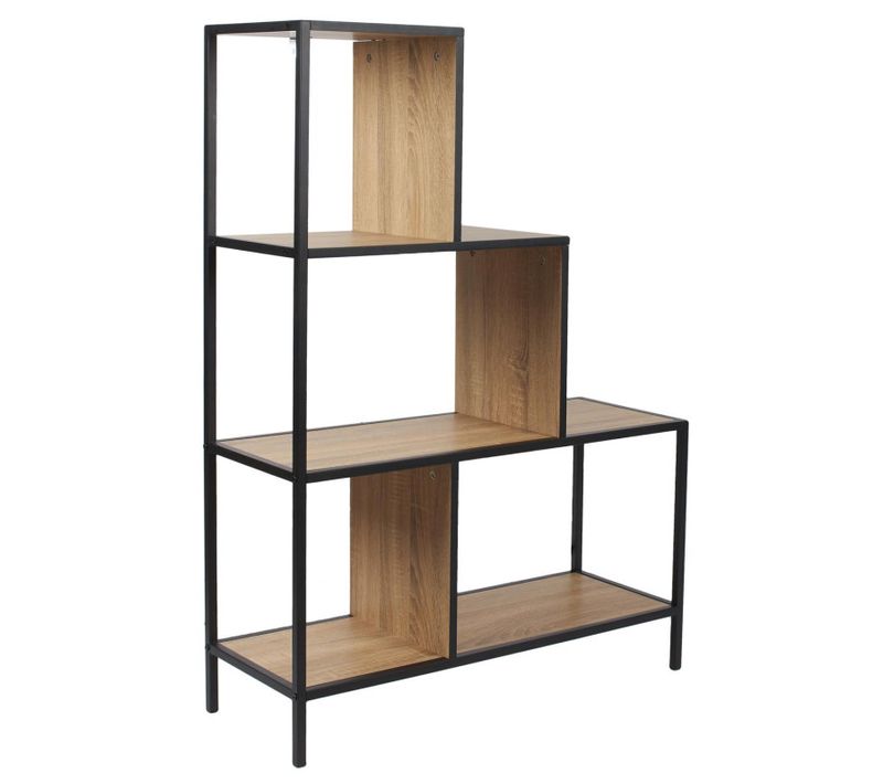 Etagère Escalier 4 Cases Métal Edison