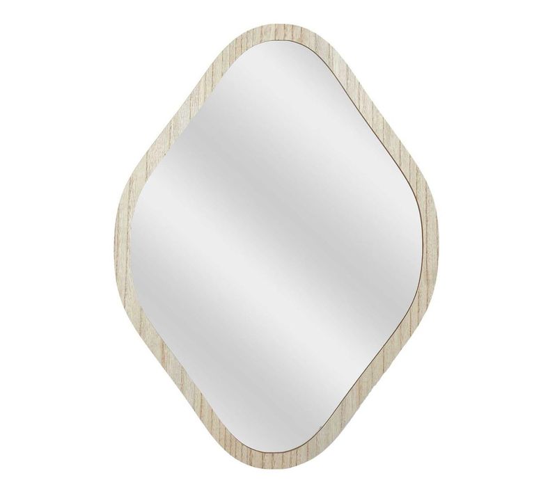 Miroir Losange Déco "elio" 60cm Naturel