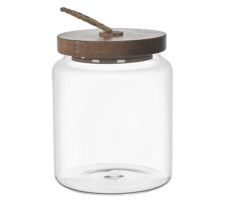 Bocal De Conservation "acacia" 0,55l Transparent