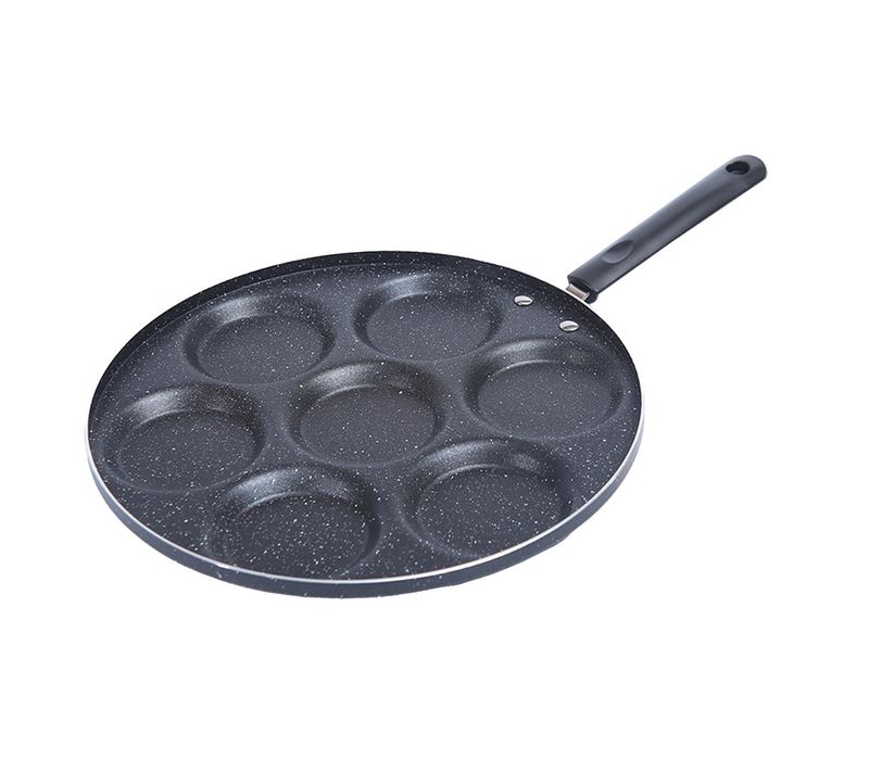Crêpière Pancake "7 Trous" 30cm Noir
