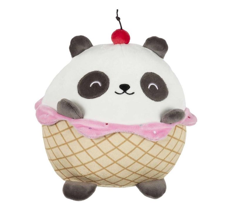 Peluche Enfant Panda Dessert "kawaii" 20cm Multicolore