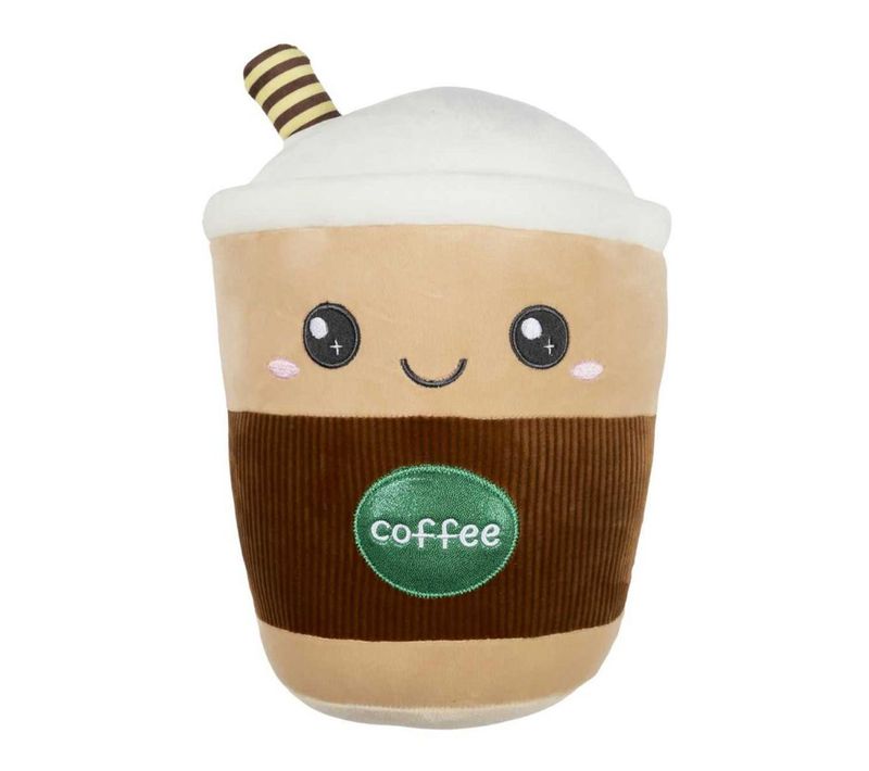 Peluche Enfant Café "kawaii" 29cm Marron