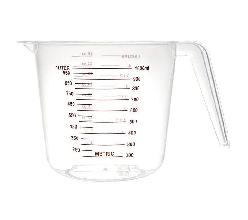 Verre Doseur "gradué" 1l Transparent