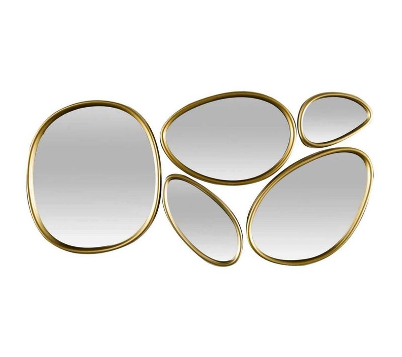 Set De 5 Miroirs Forme Organique
