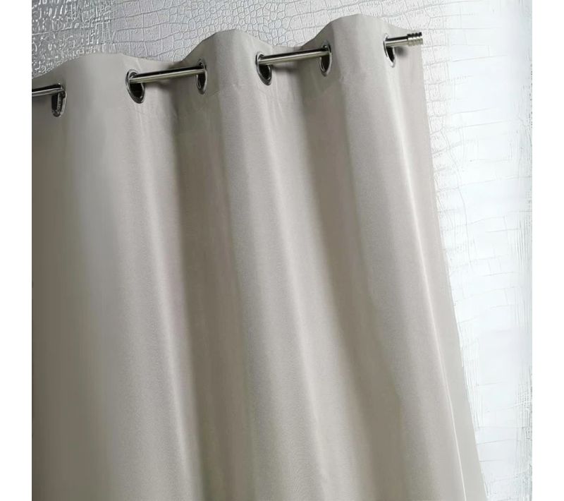 Rideau D'extérieur En Tissu Déperlant - 140x260 Cm - Beige