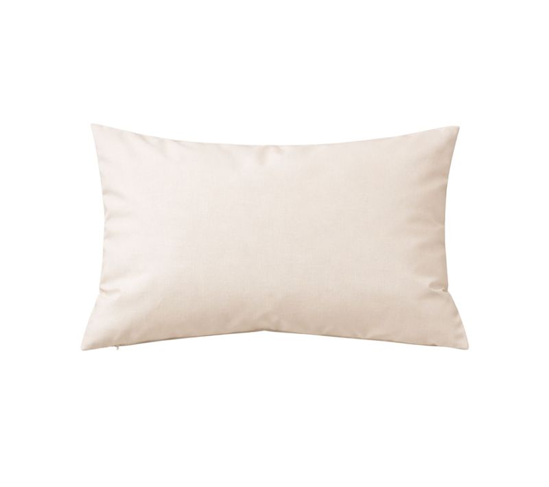 Coussin Extérieur Imperméable Et Déhoussable Minorque - 60x40 Cm - Ecru
