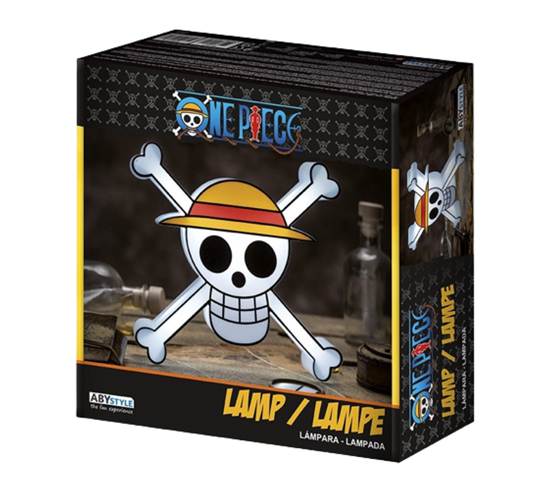 One Piece Lampe Skull