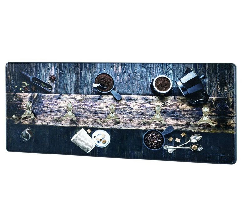 Garderobe Murale Coloris Multicolore - Dim : L 50 X P 5 X H 20 Cm