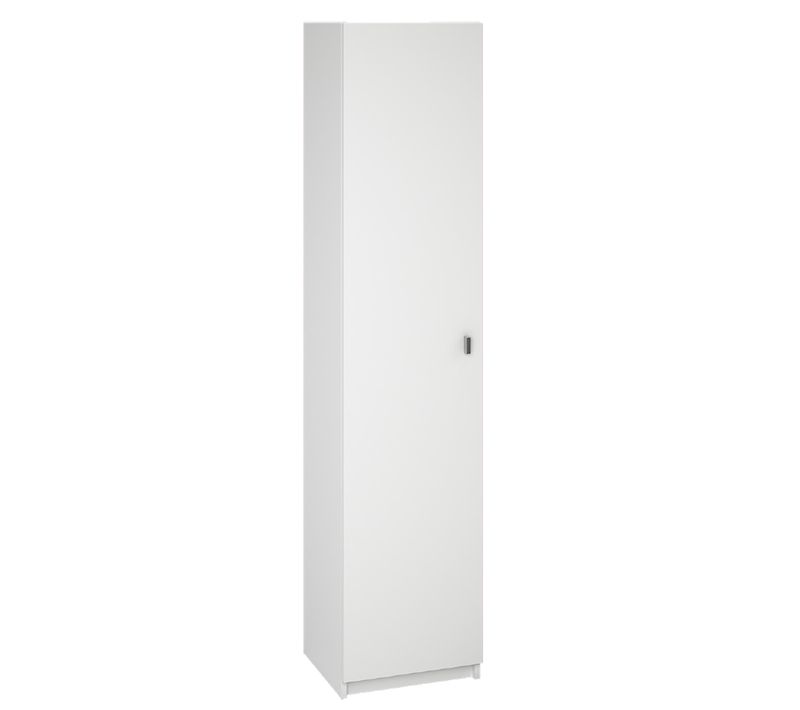 Armoire Polyvalente Coloris Blanc - Hauteur 180 X Longueur 40 X Profondeur 35.6 Cm