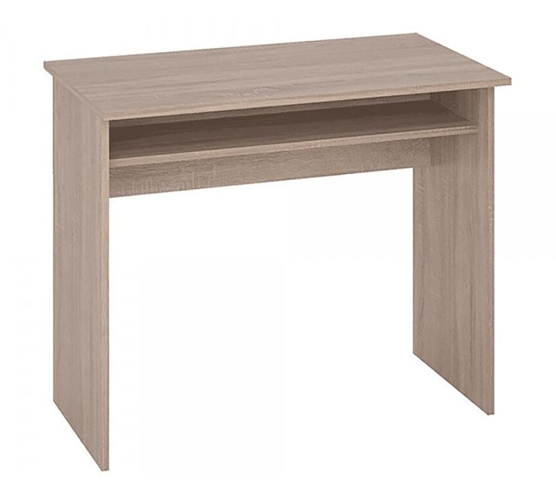 Bureau Design Coloris Chêne Cortez - Hauteur 74 X Longueur 90 X Profondeur 50 Cm