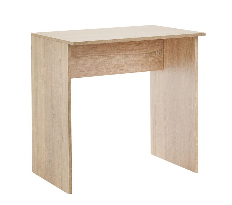 Meuble Du Bureau, Table De Bureau En Bois Coloris Chêne Cambrian - Longueur 72 X Profondeur 52 Cm