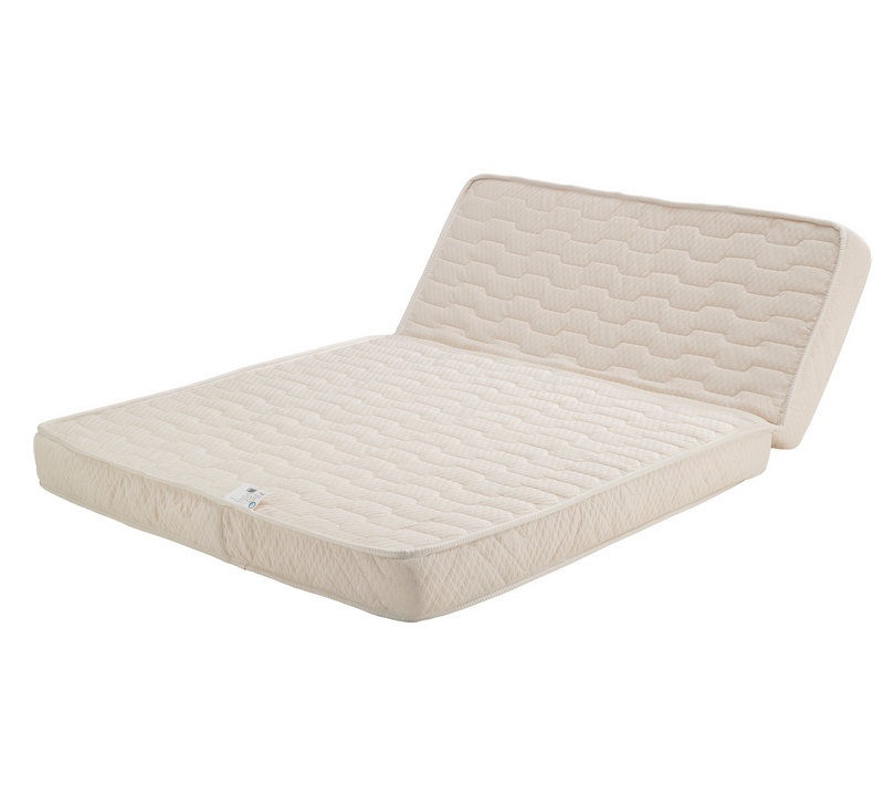 Matelas Très Ferme Pour Tous BZ 140x200  X 15 Cm - Découpe Assise 60 Cm - 5 Zones De Confort - Noyau