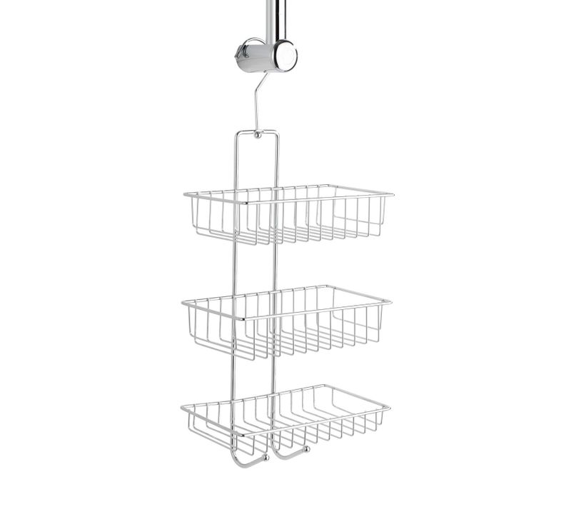 Etagère De Douche Nivala - L. 22 X H. 50 Cm - Argent