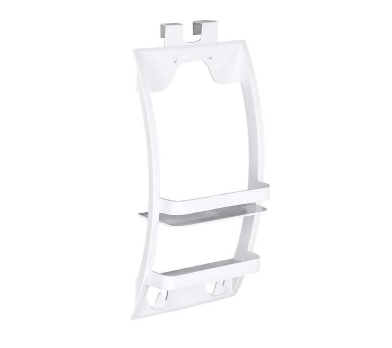 Etagère De Douche Universelle Urtop - L. 26 X L. 54,5 Cm - Blanc