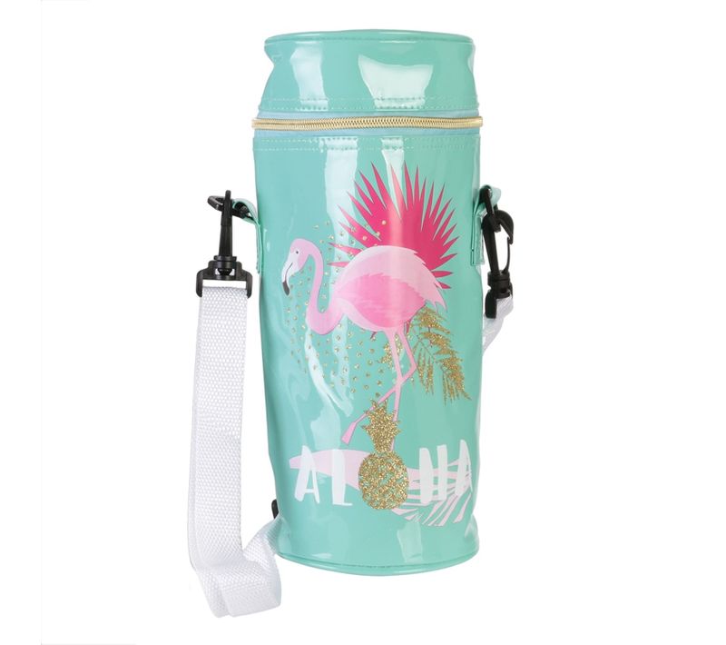 Sac Fraîcheur Isotherme Flamingo Summer - Bleu
