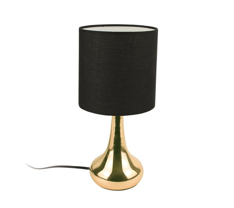 Lampe De Chevet Design Touch - H. 32 Cm - Noir