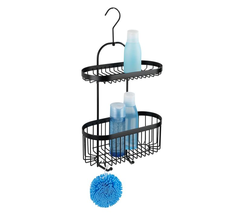 Etagère De Douche à Suspendre Indus Classic - L. 26 X H. 47 Cm - Noir