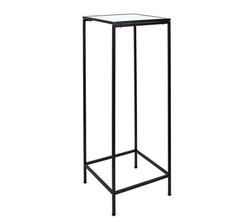 Duo De Sellettes Gigognes En Effet Marbre - Noir Et Blanc