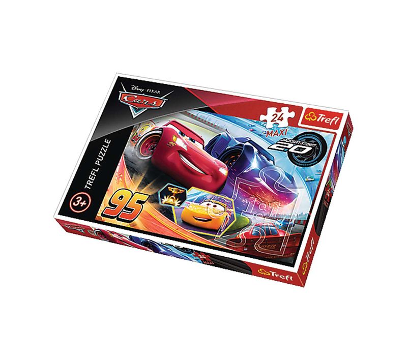 Puzzle Cars - + 3 Ans - 24 Pièces Maxi