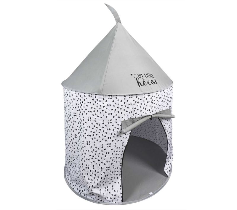 Tente Pliable Pour Enfant Diam. 100 Cm - Gris