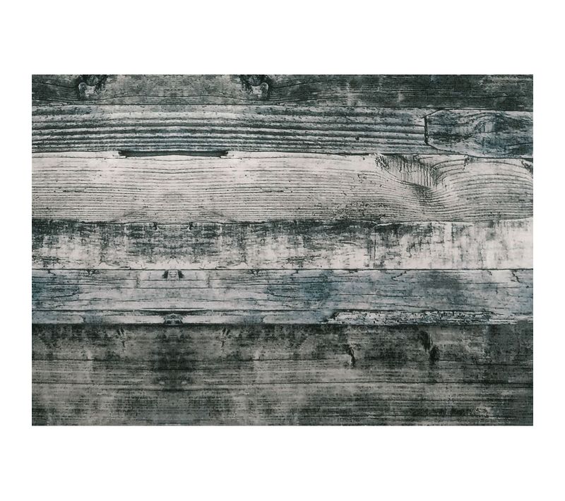 Adhésif Décoratif Pour Meuble Effet Planche - 200 X 45 Cm - Gris
