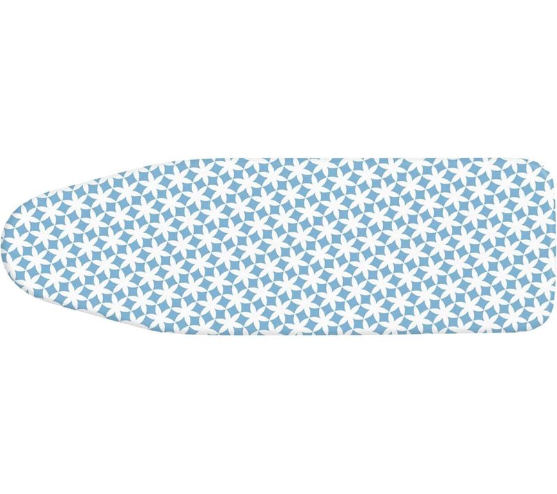 Housse De Table à Repasser - Longueur 160 Cm X 41 Cm - Bleu Et Blanc