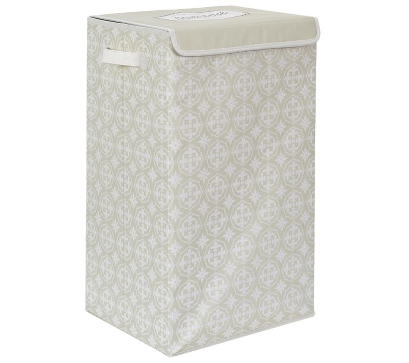 Panier à Linge Pliable - Beige