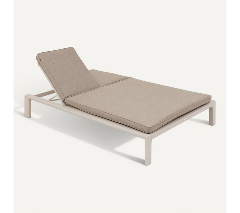 Lit De Piscine Double Evasion En Aluminium - Argile