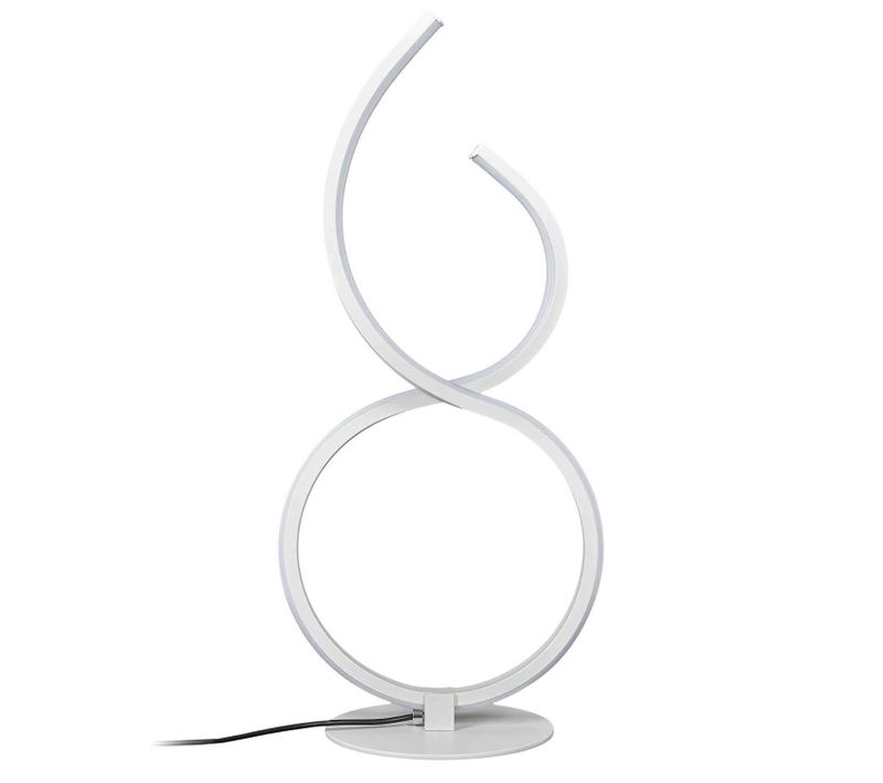 Lampe LED Design à Poser - Hauteur 36 Cm - Blanc