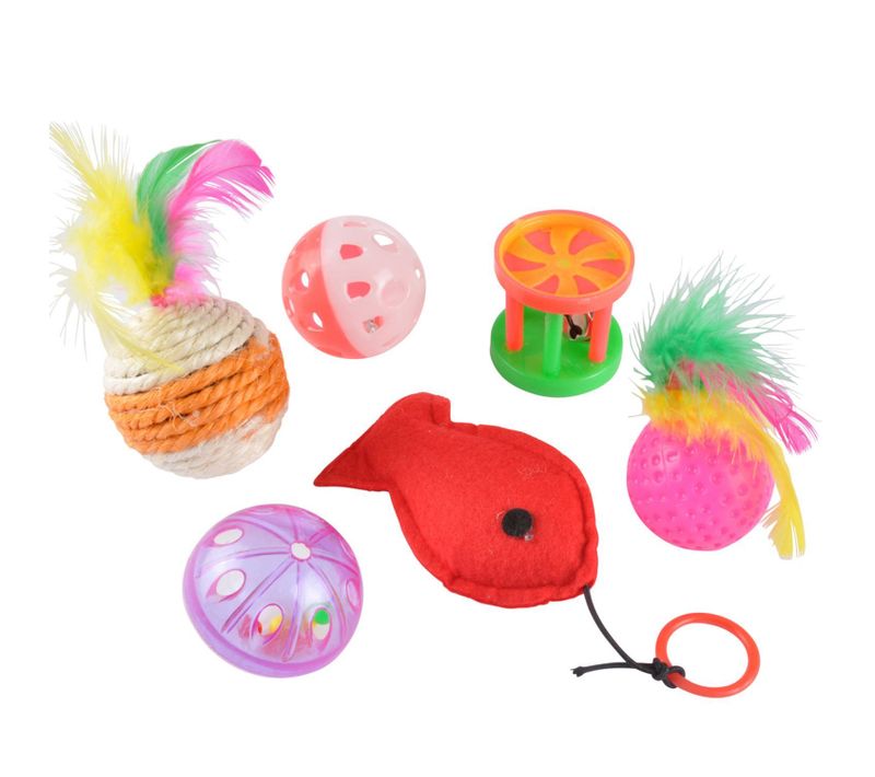 Ensemble De 6 Jouets Pour Chat