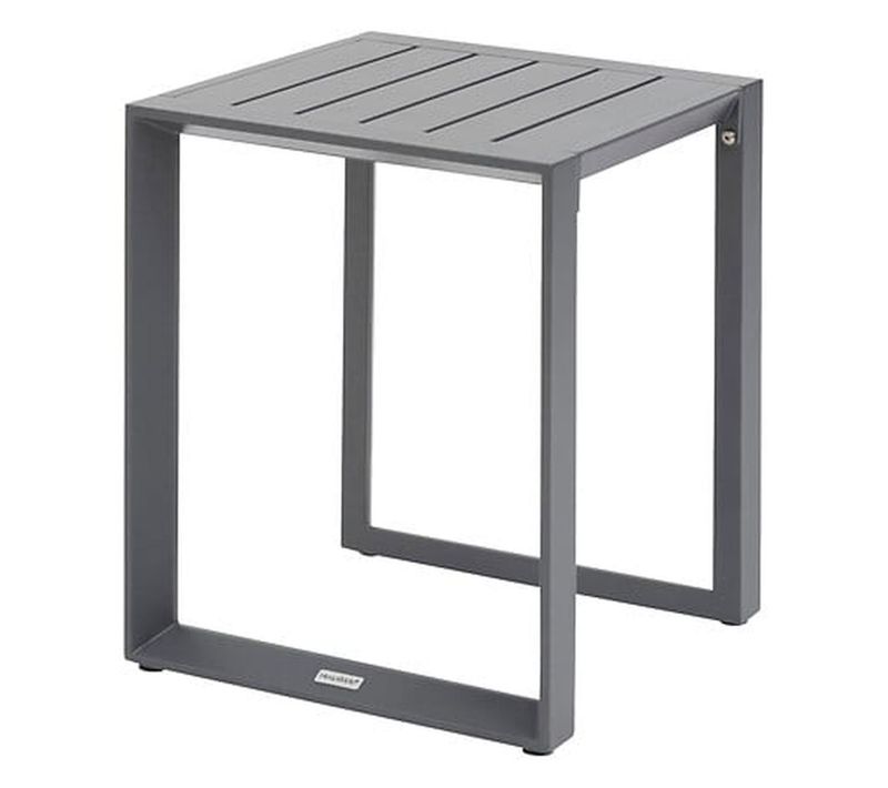Table De Jardin D'appoint Carrée En Aluminium Evasion - Graphite