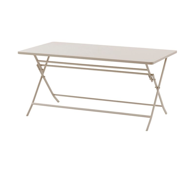 Table De Jardin Pliante Rectangulaire 6 Places Greensboro - Argile
