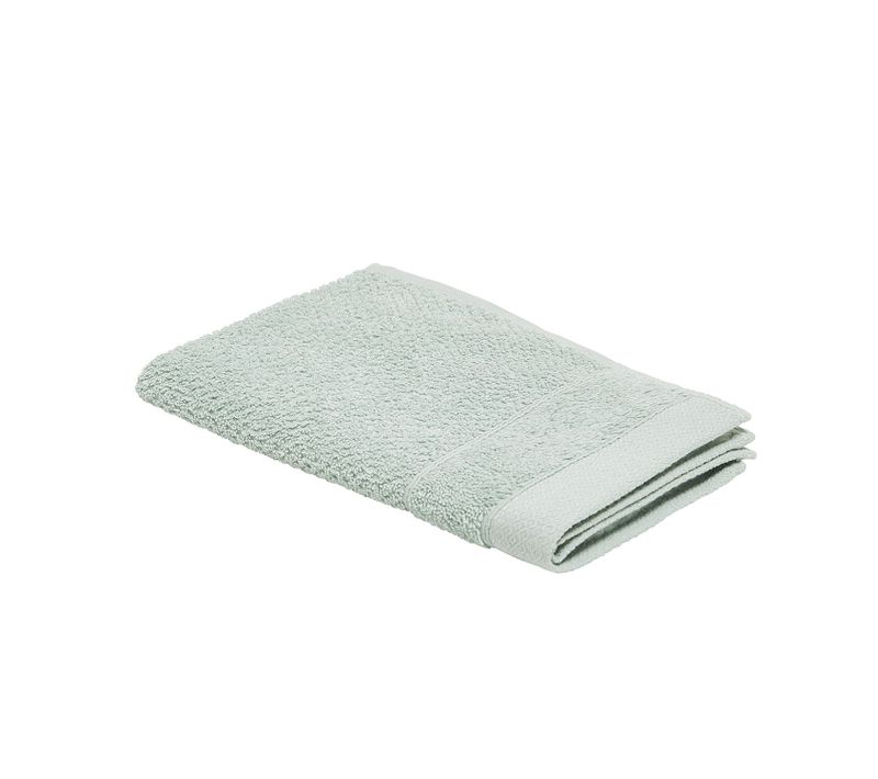 Serviette Pour Invité - 100% Coton Bio - 30 X 50 Cm - Vert Céladon