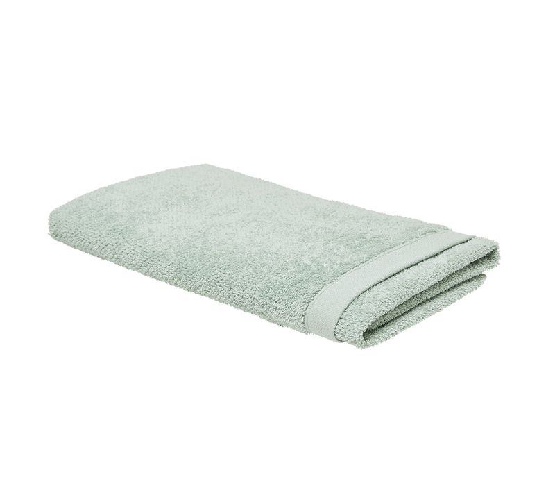 Drap De Bain - 100% Coton Bio - 70 X 130 Cm - Vert Céladon