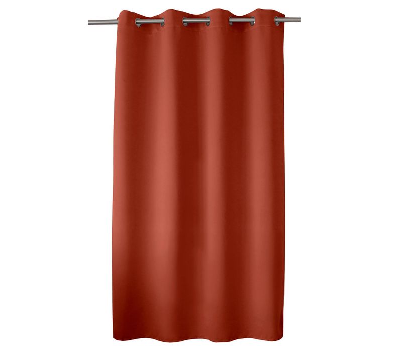 Rideau Occultant Classy - 140 X 180 Cm - Terre Cuite