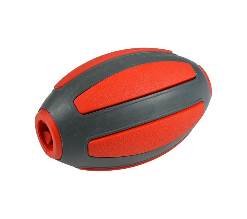 Ballon Distributeur De Croquettes - Noir Et Rouge