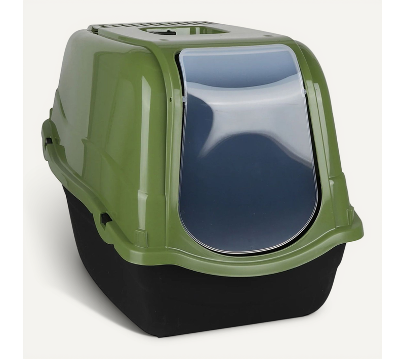 Maison De Toilette Litière Pour Chat Eden - Vert Sauge