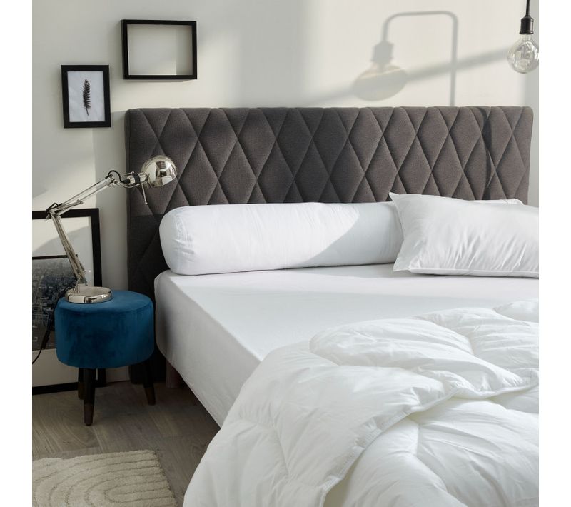 Polochon Gamme Polycoton "confort" Lit 140 X 190 Cm Traité Anti Acarien Soft Et Care