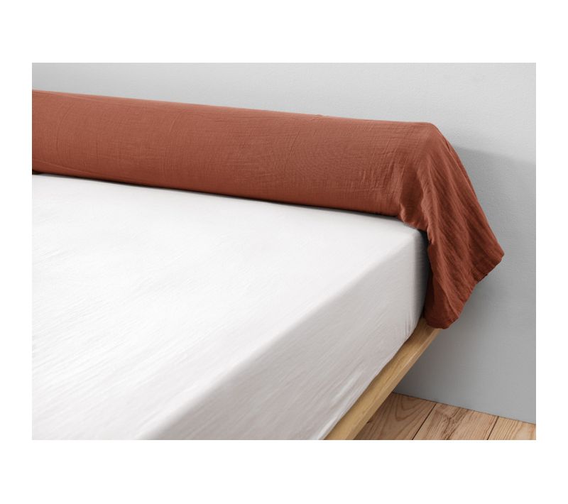 Taie De Traversin "gaïa" 85 X 185 Cm "gaze De Coton"