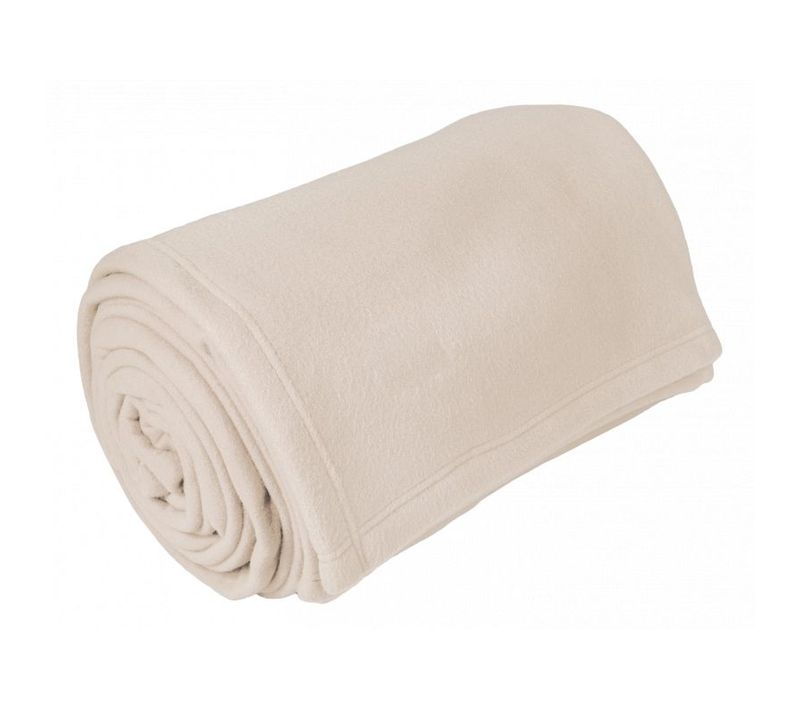 Couverture Polaire "teddy Non Feu - Norme Nf En Iso 12952" - 240x260 Cm