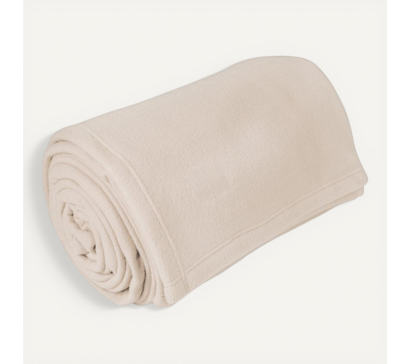 Couverture Polaire "teddy Non Feu - Norme Nf En Iso 12952" - 180x240 Cm