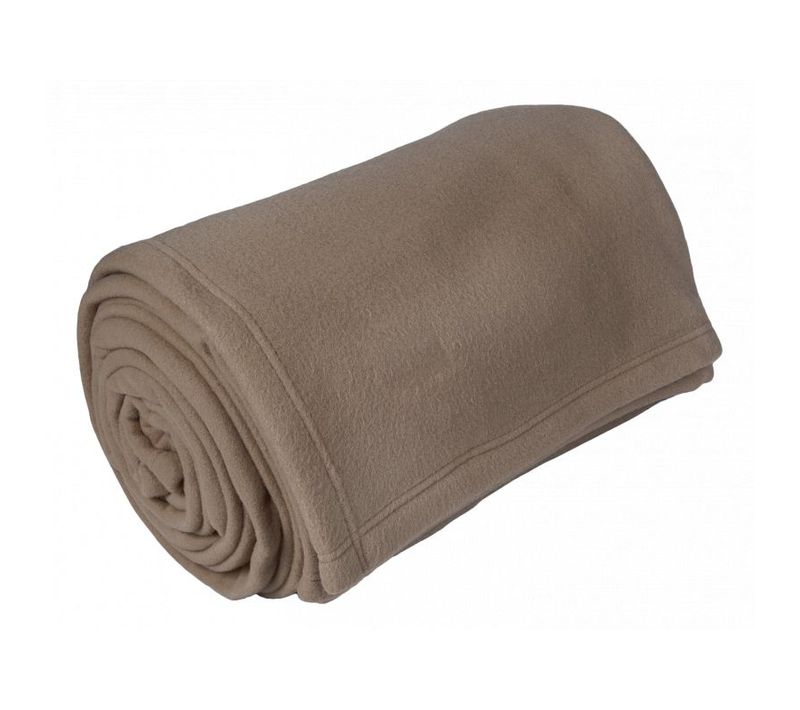 Couverture Polaire "teddy Non Feu - Norme Nf En Iso 12952" - 240x260 Cm