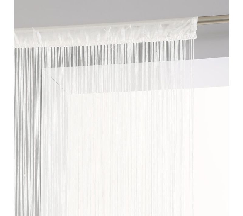 Rideau Fil 90 X 200 Cm Atmosphéra - Ivoire - 90x200 Cm
