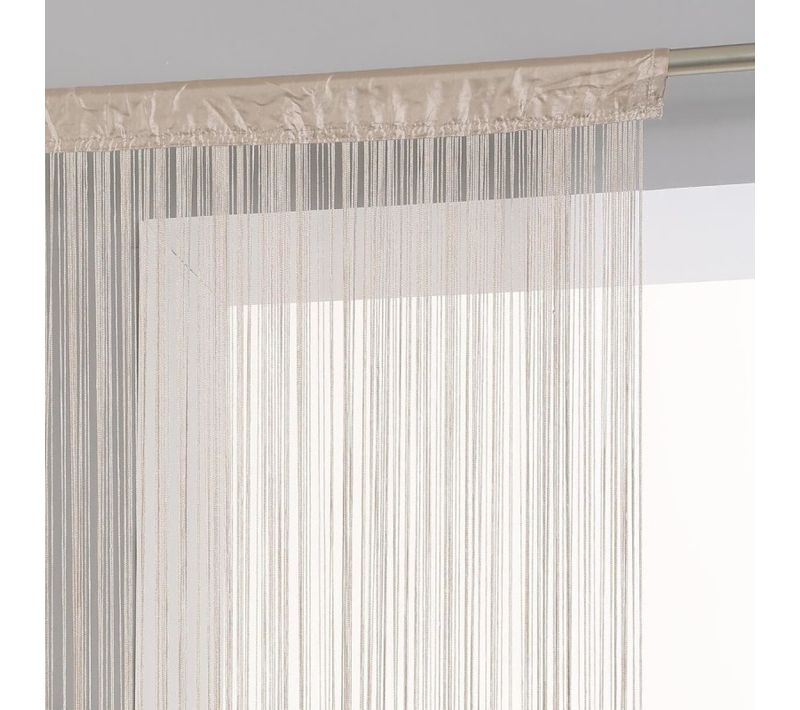 Rideau Fil 90 X 200 Cm Atmosphéra - Beige - 90x200 Cm