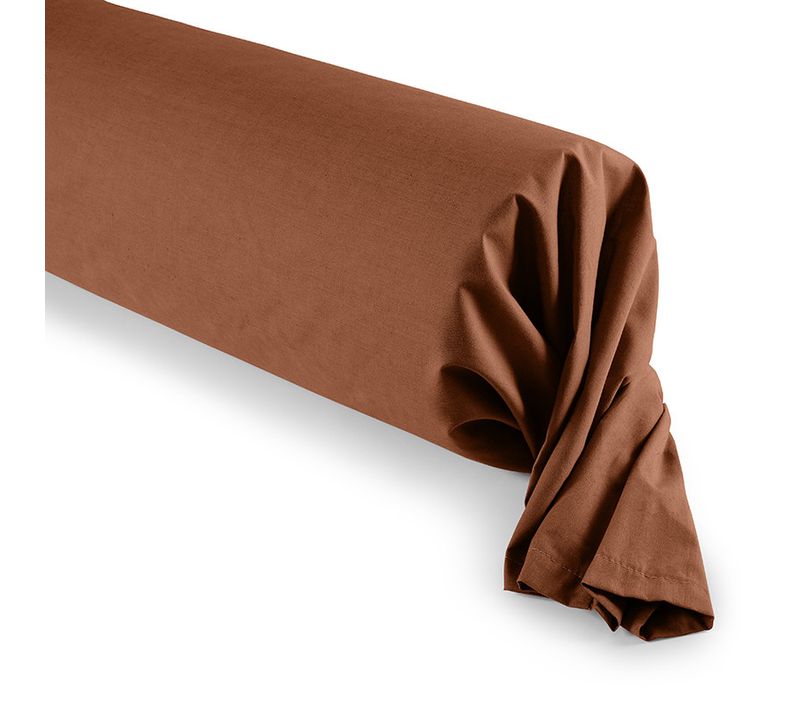 Taie De Traversin 45 X 185 Cm "prémium" - Marron - 45x185 Cm